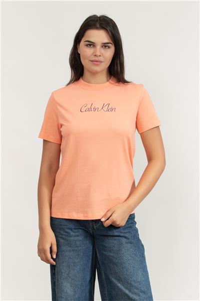 Calvin Klein Kadın Bisiklet Yaka T-Shirt