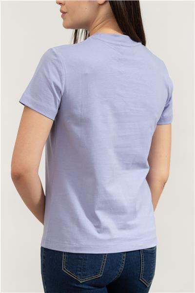 Calvin Klein Kadın Bisiklet Yaka T-Shirt