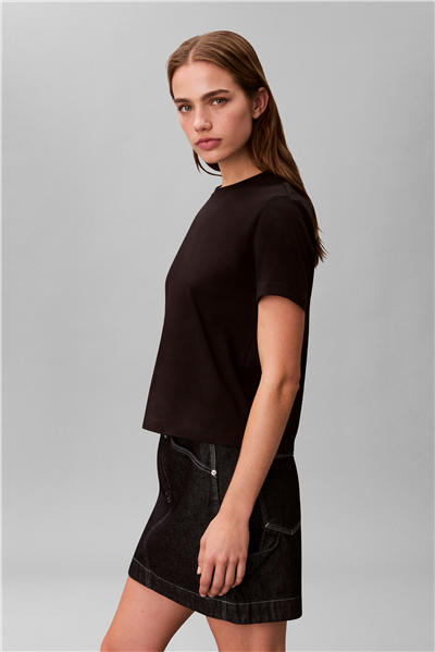 Calvin Klein Kadın Bisiklet Yaka T-Shirt