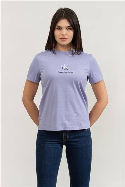 Calvin Klein Kadın Bisiklet Yaka T-Shirt