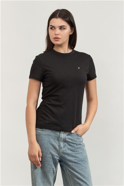 Calvin Klein Kadın Bisiklet Yaka T-Shirt