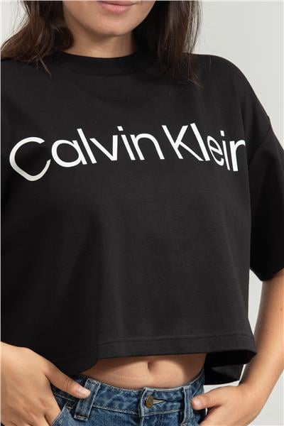 Calvin Klein Kadın Bisiklet Yaka T-Shirt