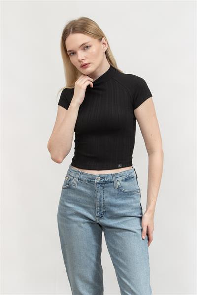 Calvin Klein Kadın Bisiklet Yaka T-Shirt