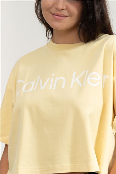Calvin Klein Kadın Bisiklet Yaka T-Shirt