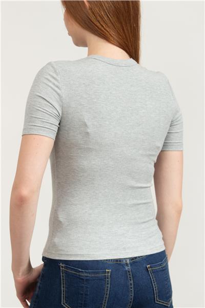Calvin Klein Kadın Bisiklet Yaka T-Shirt