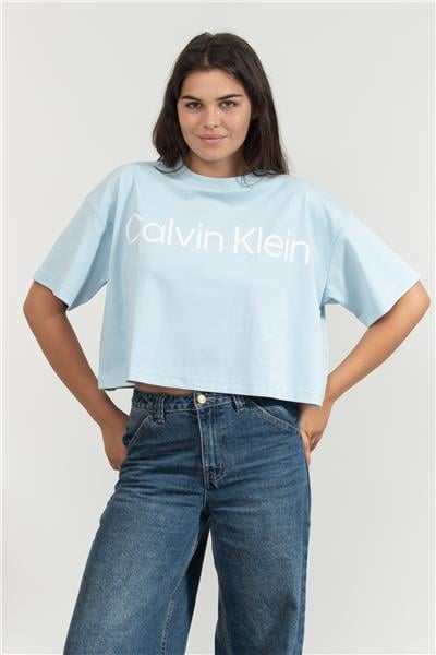 Calvin Klein Kadın Bisiklet Yaka T-Shirt