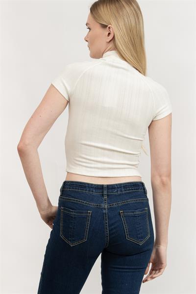 Calvin Klein Kadın Bisiklet Yaka T-Shirt