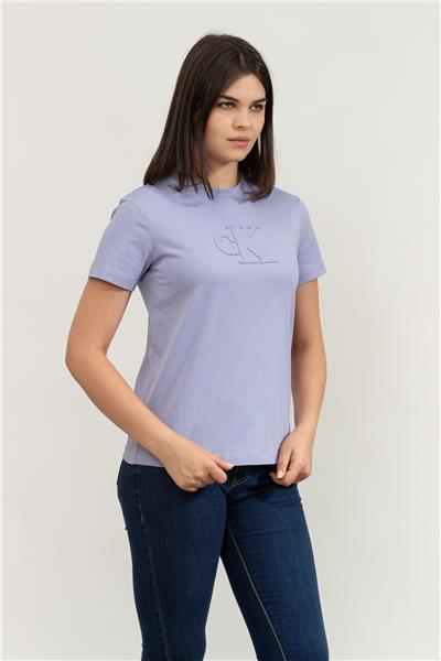 Calvin Klein Kadın Bisiklet Yaka T-Shirt