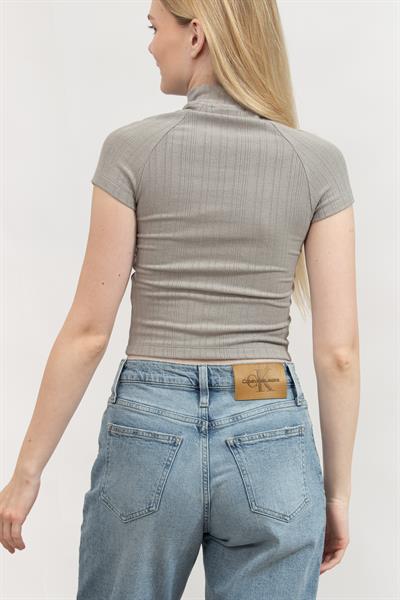 Calvin Klein Kadın Bisiklet Yaka T-Shirt