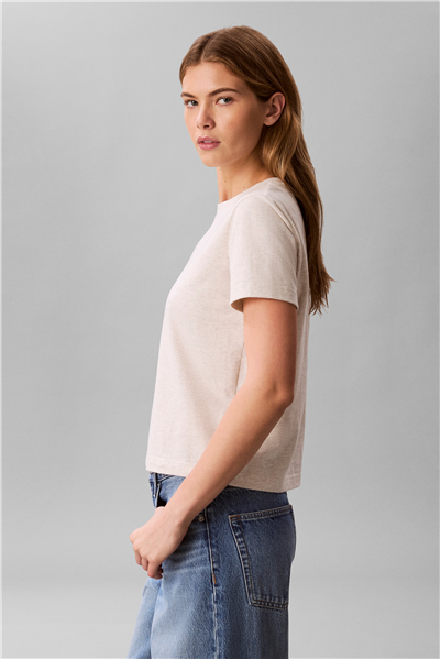 Calvin Klein Kadın Bisiklet Yaka T-Shirt