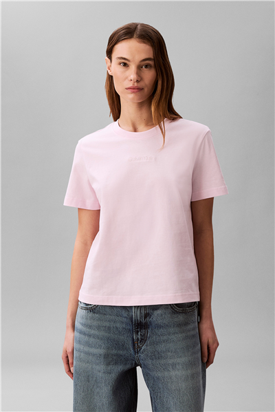 Calvin Klein Kadın Bisiklet Yaka T-Shirt