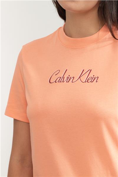 Calvin Klein Kadın Bisiklet Yaka T-Shirt