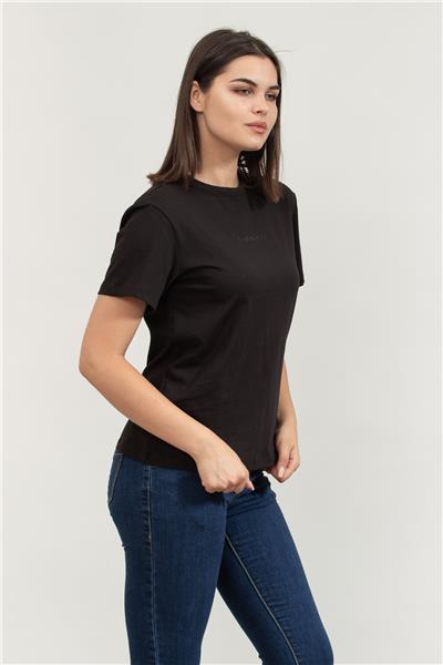 Calvin Klein Kadın Bisiklet Yaka T-Shirt