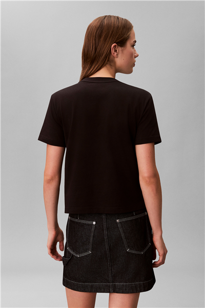 Calvin Klein Kadın Bisiklet Yaka T-Shirt