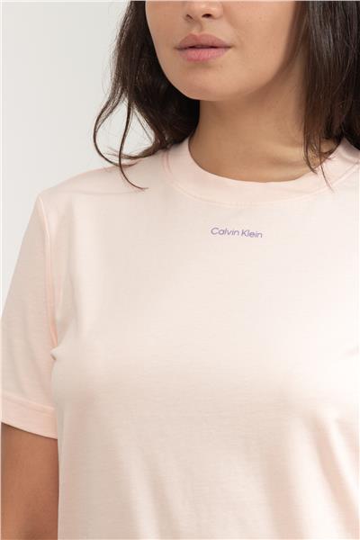 Calvin Klein SS 20S Classic Logo Tee Kadın Bisiklet Yaka T-Shirt