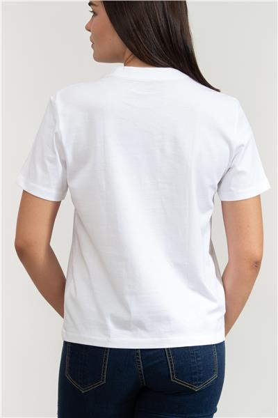 Calvin Klein Kadın Bisiklet Yaka T-Shirt
