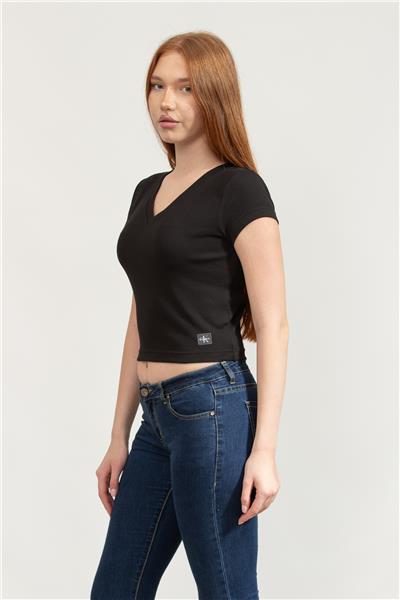 Calvin Klein Kadın Bisiklet Yaka T-Shirt