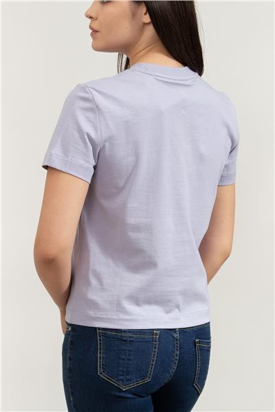 Calvin Klein Kadın Bisiklet Yaka T-Shirt