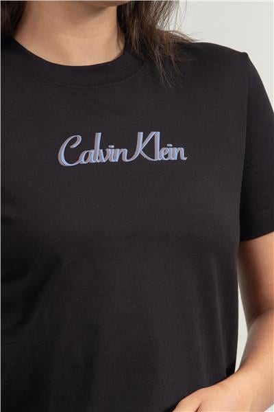 Calvin Klein Kadın Bisiklet Yaka T-Shirt