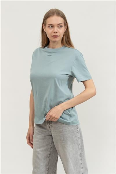 Calvin Klein Kadın Bisiklet Yaka T-Shirt
