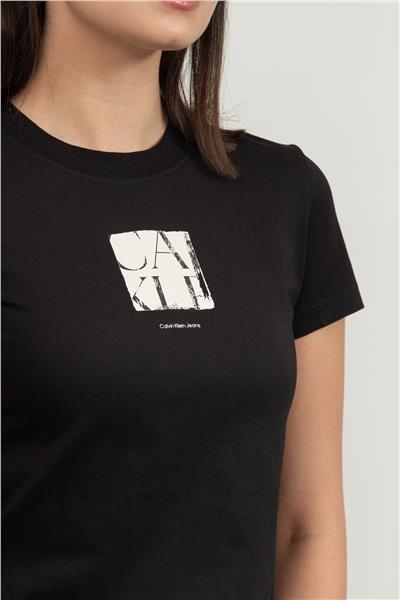 Calvin Klein Kadın Bisiklet Yaka T-Shirt