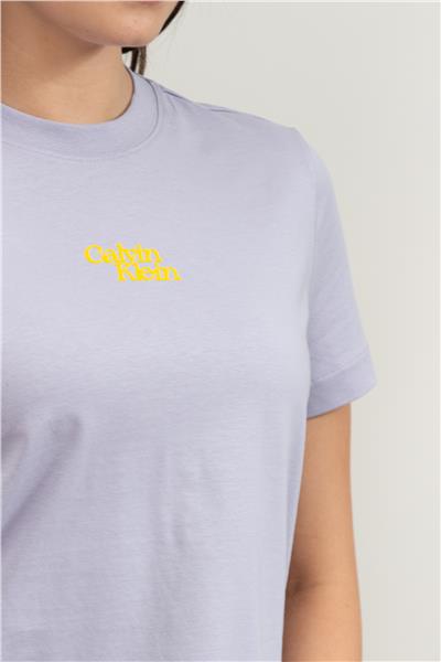 Calvin Klein Kadın Bisiklet Yaka T-Shirt