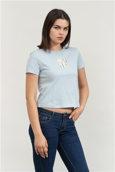 Calvin Klein Kadın Bisiklet Yaka T-Shirt