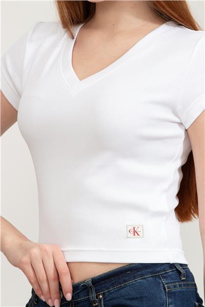 Calvin Klein Kadın Bisiklet Yaka T-Shirt