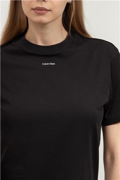 Calvin Klein Kadın Bisiklet Yaka T-Shirt