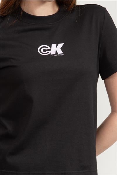 Calvin Klein Kadın Bisiklet Yaka T-Shirt