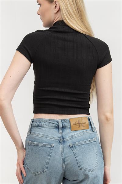 Calvin Klein Kadın Bisiklet Yaka T-Shirt