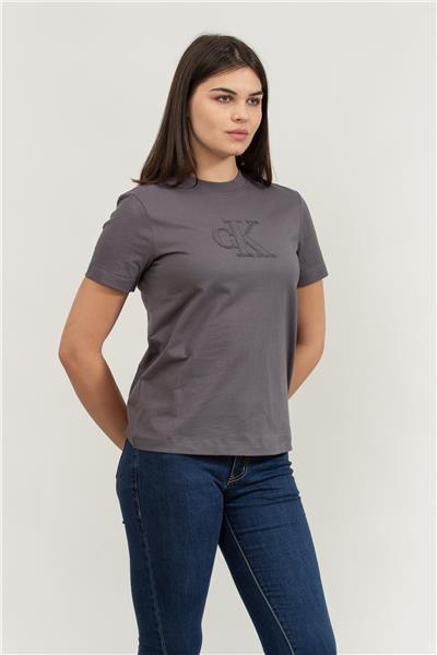 Calvin Klein Kadın Bisiklet Yaka T-Shirt