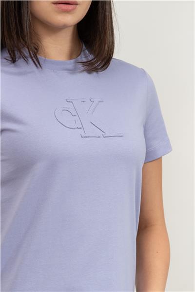 Calvin Klein Kadın Bisiklet Yaka T-Shirt