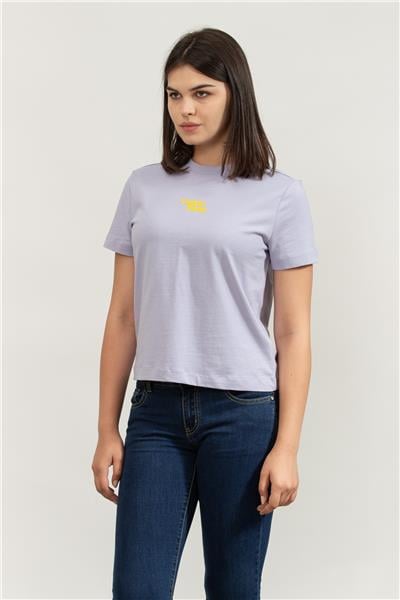 Calvin Klein Kadın Bisiklet Yaka T-Shirt