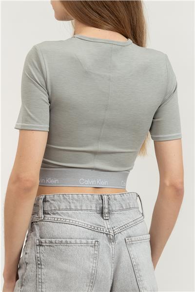 Calvin Klein Kadın Bisiklet Yaka T-Shirt