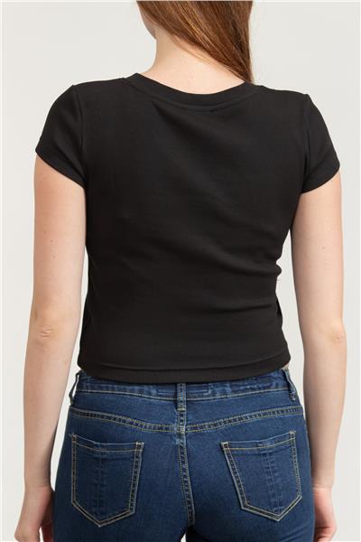 Calvin Klein Kadın Bisiklet Yaka T-Shirt