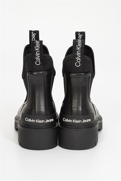 Calvin Klein Mid Rainboot Chelsea Kadın Bot Siyah