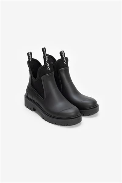 Calvin Klein Mid Rainboot Chelsea Kadın Bot Siyah