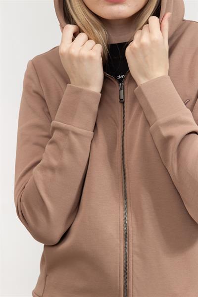 Calvin Klein Kadın Fermuarlı Sweatshirt