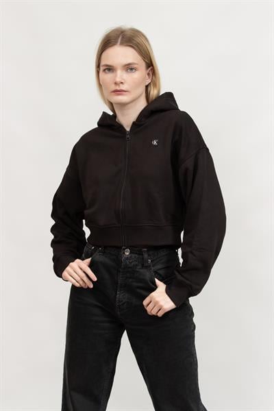 Calvin Klein Kadın Fermuarlı Sweatshirt