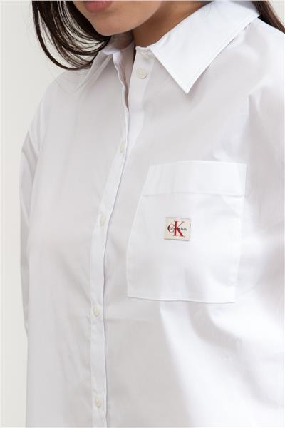 Calvin Klein Poplin Relaxed Shirt Kadın Gömlek