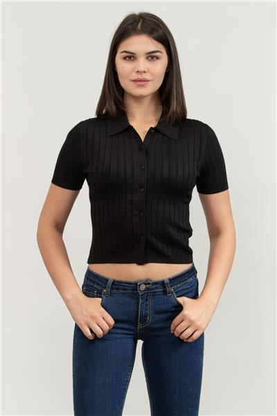 Calvin Klein Kadın Gömlek Siyah