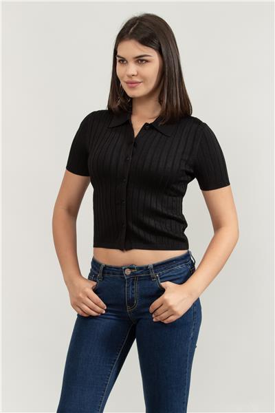 Calvin Klein Kadın Gömlek Siyah