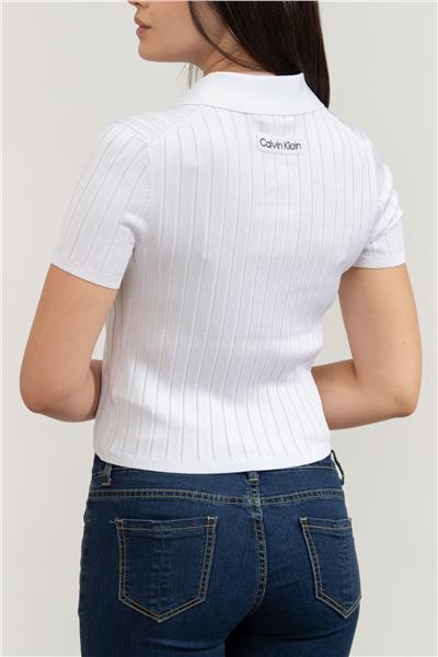 Calvin Klein Kadın Gömlek Beyaz