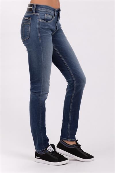 Calvin Klein Kadın Jean Pantolon Mavi