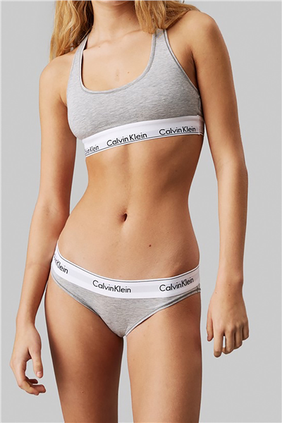 Calvin Klein Kadın Külot Gri