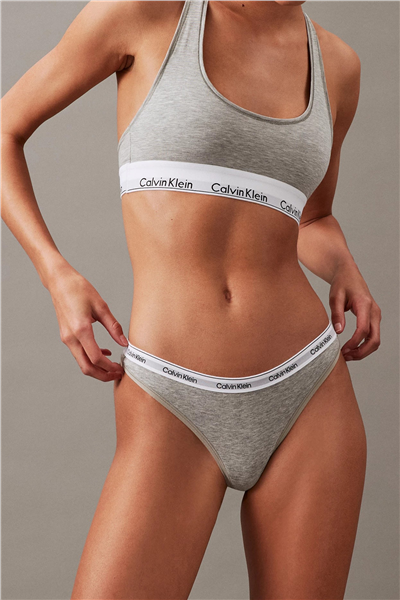 Calvin Klein Kadın Külot Gri