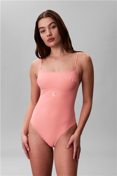 Calvin Klein Kadın Mayo Pembe