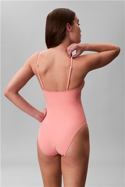 Calvin Klein Kadın Mayo Pembe