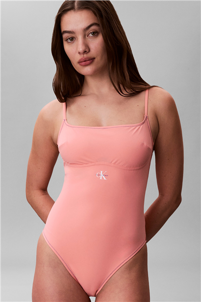Calvin Klein Kadın Mayo Pembe